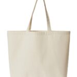 Jumbo Recycled Midweight Gusseted Canvas Tote