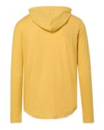 Unisex Miles Slub Hooded Long Sleeve T-Shirt - Image 2
