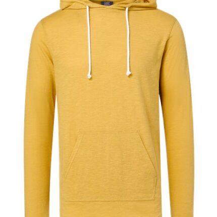 Unisex Miles Slub Hooded Long Sleeve T-Shirt
