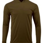 Unisex Bahama Performance Hooded Long Sleeve T-Shirt