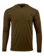 Unisex Bahama Performance Hooded Long Sleeve T-Shirt