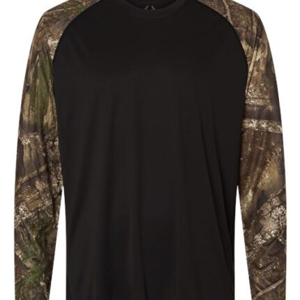 Unisex Realtree® Performance Colorblocked Long Sleeve T-Shirt