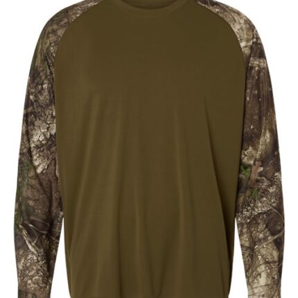 Unisex Realtree® Performance Colorblocked Long Sleeve T-Shirt
