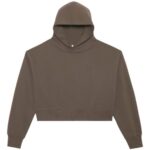 Women's Relaxed Cropped Hoodie Sweatshirt