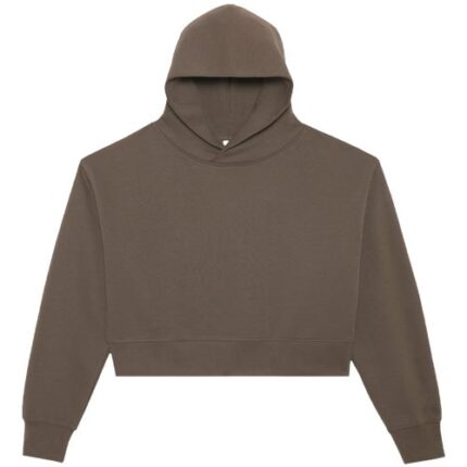 Women's Relaxed Cropped Hoodie Sweatshirt