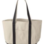 Windward Large Cotton Canvas Classic Resort Tote