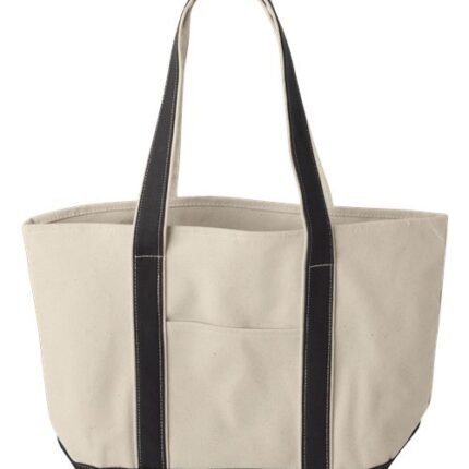 Windward Large Cotton Canvas Classic Resort Tote