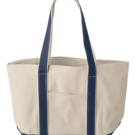 Windward Large Cotton Canvas Classic Resort Tote