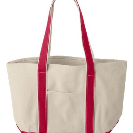 Windward Large Cotton Canvas Classic Resort Tote