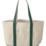Windward Large Cotton Canvas Classic Resort Tote