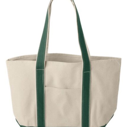 Windward Large Cotton Canvas Classic Resort Tote