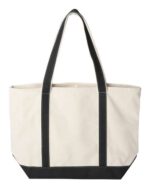 Carmel Classic XL Cotton Canvas Resort Tote - Image 2