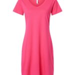 Women's Fine Jersey V-Neck Coverup