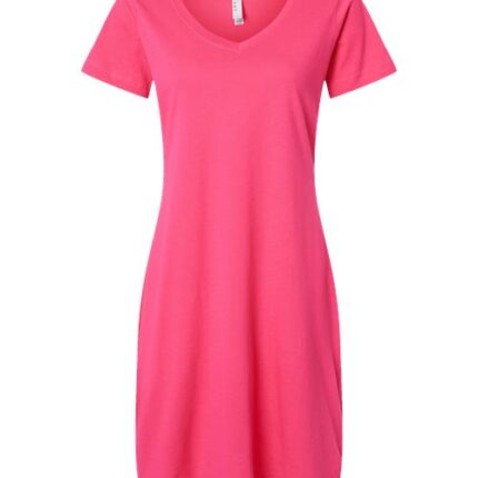 Women's Fine Jersey V-Neck Coverup