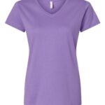 Women's Fine Jersey V-Neck Tee