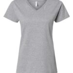 Women's Fine Jersey V-Neck Tee