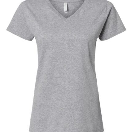 Women's Fine Jersey V-Neck Tee