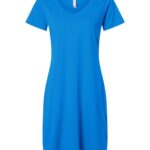 Women's Fine Jersey V-Neck Coverup
