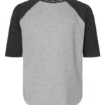 Youth Baseball Fine Jersey Three-Quarter Sleeve Tee