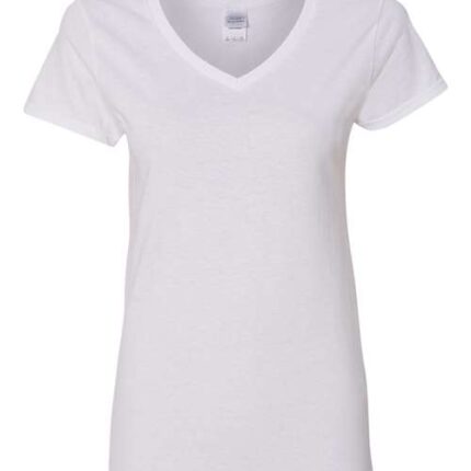 Women's Heavy Cotton™ V-Neck T-Shirt