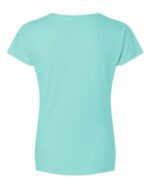 Women's Fine Jersey V-Neck Tee - Image 2