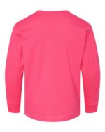 Youth Fine Jersey Long Sleeve Tee - Image 2
