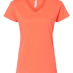 Women's Fine Jersey V-Neck Tee