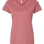Women's Fine Jersey V-Neck Tee