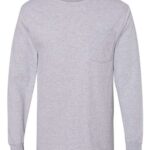 Unisex Workwear Long Sleeve Pocket T-Shirt