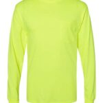 Unisex Workwear Long Sleeve Pocket T-Shirt