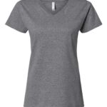 Women's Fine Jersey V-Neck Tee