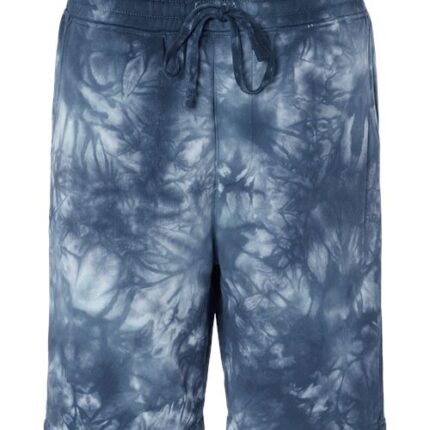 Unisex Tie-Dyed Fleece Shorts