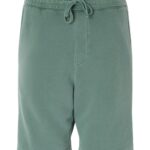 Unisex Pigment-Dyed Fleece Shorts