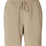 Unisex Pigment-Dyed Fleece Shorts
