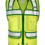 Men's Color Contrast High Performance Surveyors Vest