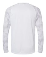 Unisex Cayman Performance Camo Colorblocked Long Sleeve T-Shirt - Image 2