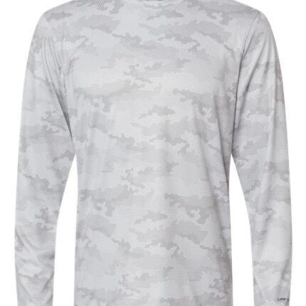 Unisex Pompano Performance Camo Long Sleeve T-Shirt