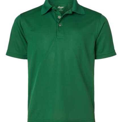 Youth Saratoga Performance Mini Mesh Polo