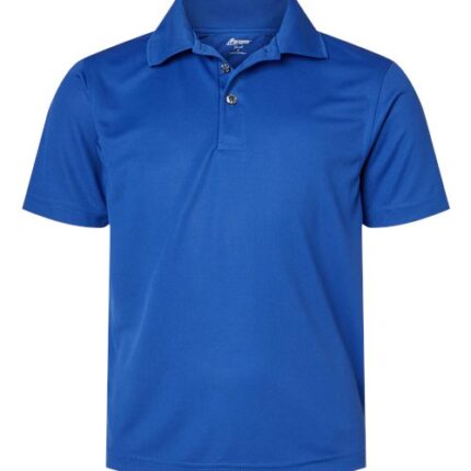 Youth Saratoga Performance Mini Mesh Polo