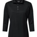 Women's Lady Palm Three-Quarter Sleeve Polo