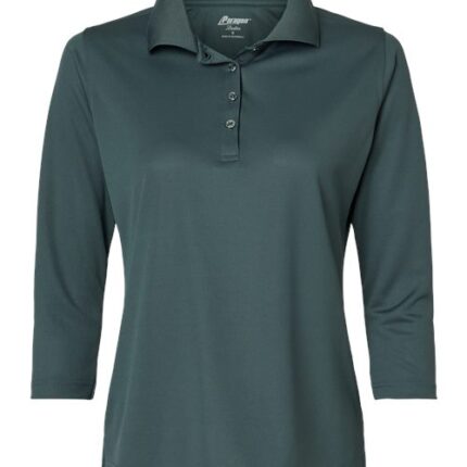 Women's Lady Palm Three-Quarter Sleeve Polo