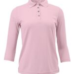 Women's Lady Palm Three-Quarter Sleeve Polo