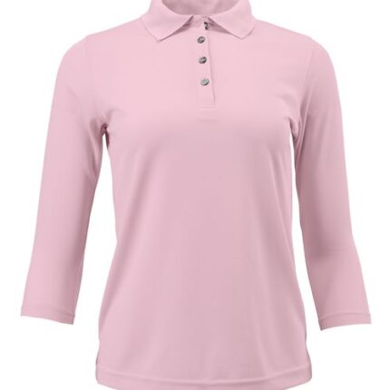 Women's Lady Palm Three-Quarter Sleeve Polo
