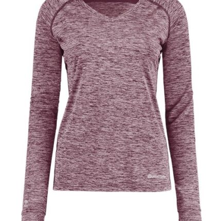 Women's Electrify CoolCore® Long Sleeve V-Neck T-Shirt