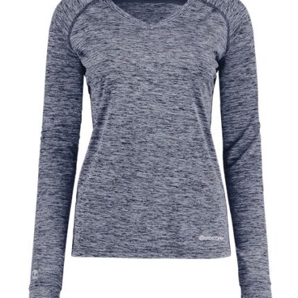 Women's Electrify CoolCore® Long Sleeve V-Neck T-Shirt