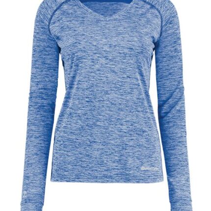 Women's Electrify CoolCore® Long Sleeve V-Neck T-Shirt
